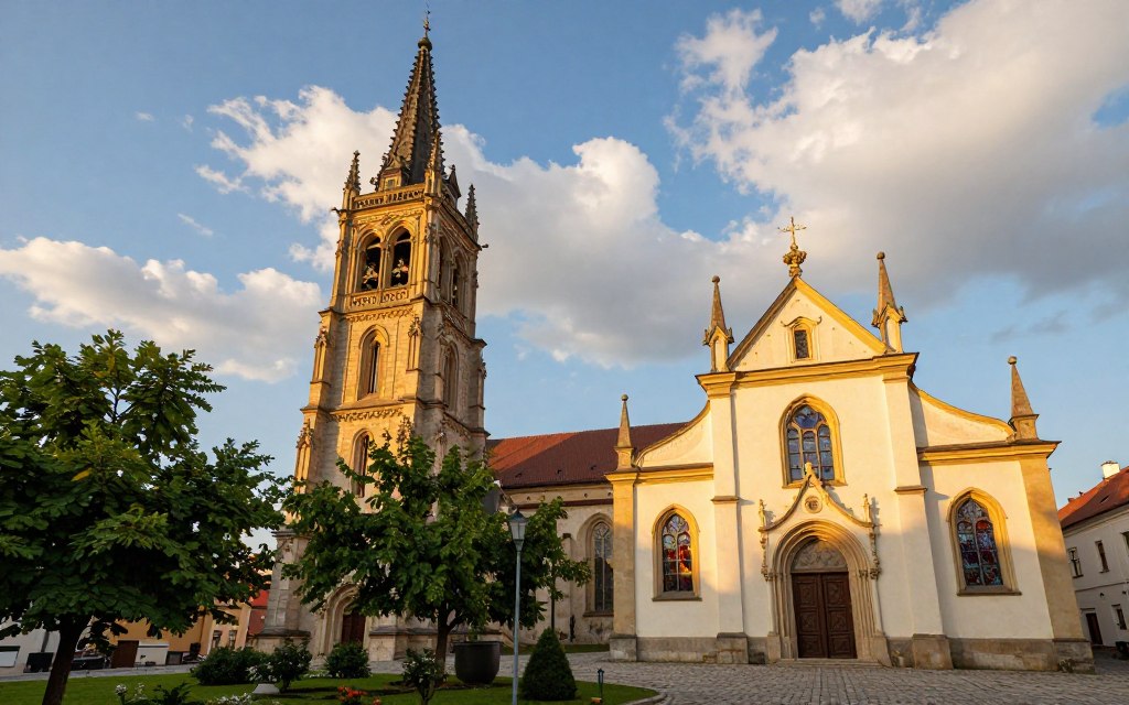 dzwonnica i kaplice świątyni